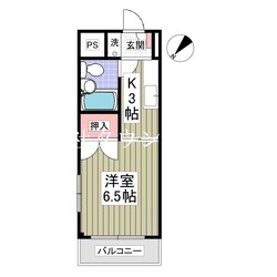 トーシンハイツ東品川の物件間取画像